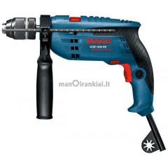 Smūginis gręžtuvas BOSCH GSB 1600 RE Professional